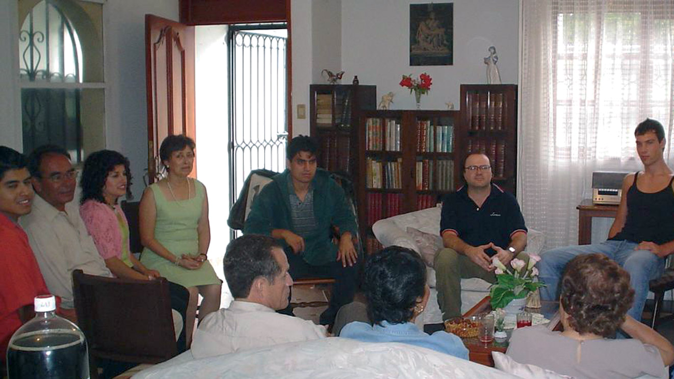 2005- Visita di Luca Giulia partecipante all'interscambio della Prrovincia Autonoma di Trento
